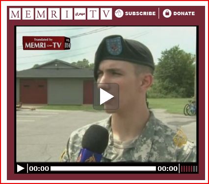 U.S. Muslim soldier Nasser Abdo appeared on Al-Jazeera TV